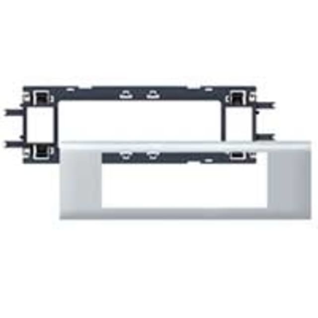 LEGRAND - Support DLP alu 6 mod cv. 65mm Mosaic triple - 011206 LEGRAND - Support DLP alu 6 mod cv. 65mm Mosaic triple - 011206