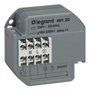 LEGRAND - Telerupteur 1P 10A 230VAC - 049120