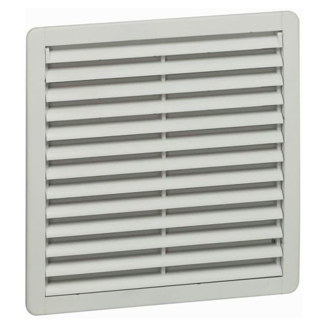 Ventilateur vertical avec ouïe LEGRAND Altis détail produit Détails visibles de Ventilateur vertical avec ouïe plastique 40/160 m3/h pour Ventilation d’armoire électrique