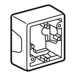 LEGRAND - Val cadre saillie pour 1 mécanisme - blanc - 776181