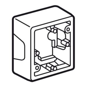 LEGRAND - Val cadre saillie pour 1 mécanisme - blanc - 776181