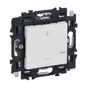 LEGRAND - Val variateur 2 fils 125W Led app. complet blanc à griffes - 741563A