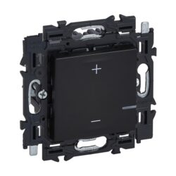 LEGRAND - Val variateur 2 fils 125W Led app. complet noir à griffes - 741763A