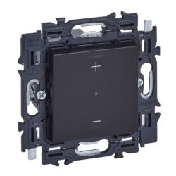 LEGRAND - Val variateur 3 fils 150W Led app. complet noir à griffes - 741790A