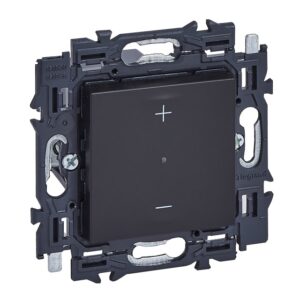 LEGRAND - Val variateur 3 fils 150W Led app. complet noir à griffes - 741790A