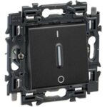 LEGRAND - Valena Next inter bipolaire 16AX appareil complet noir à griffes - 741743