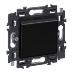 LEGRAND - Valena Next inter unipolaire 10AX appareil complet noir à griffes - 741754
