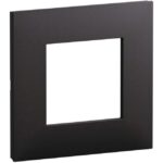 LEGRAND - Valena Next plaque 1 poste noir mat - 741151L