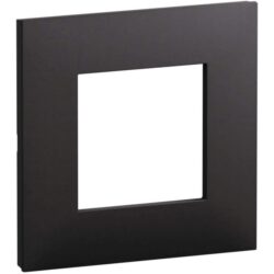 LEGRAND - Valena Next plaque 1 poste noir mat - 741151L