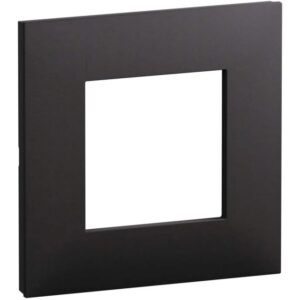LEGRAND - Valena Next plaque 1 poste noir mat - 741151L