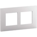 LEGRAND - Valena Next plaque 2 postes 57mm blanc mat - 741118L