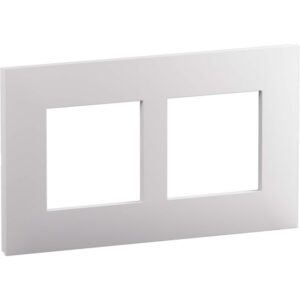 LEGRAND - Valena Next plaque 2 postes 57mm blanc mat - 741118L