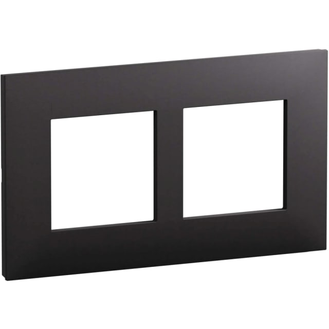 LEGRAND - Valena Next plaque 2 postes 57mm noir mat - 741158L LEGRAND - Valena Next plaque 2 postes 57mm noir mat - 741158L