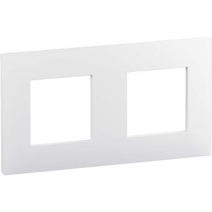 LEGRAND - Valena Next plaque 2 postes 71mm blanc brillant - 741102L