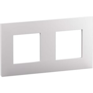 LEGRAND - Valena Next plaque 2 postes 71mm blanc mat - 741112L