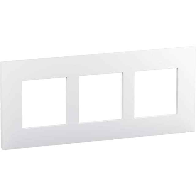 LEGRAND - Valena Next plaque 3 postes 57mm blanc brillant - 741109L LEGRAND - Valena Next plaque 3 postes 57mm blanc brillant - 741109L