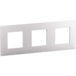 LEGRAND - Valena Next plaque 3 postes 71mm blanc mat - 741113L