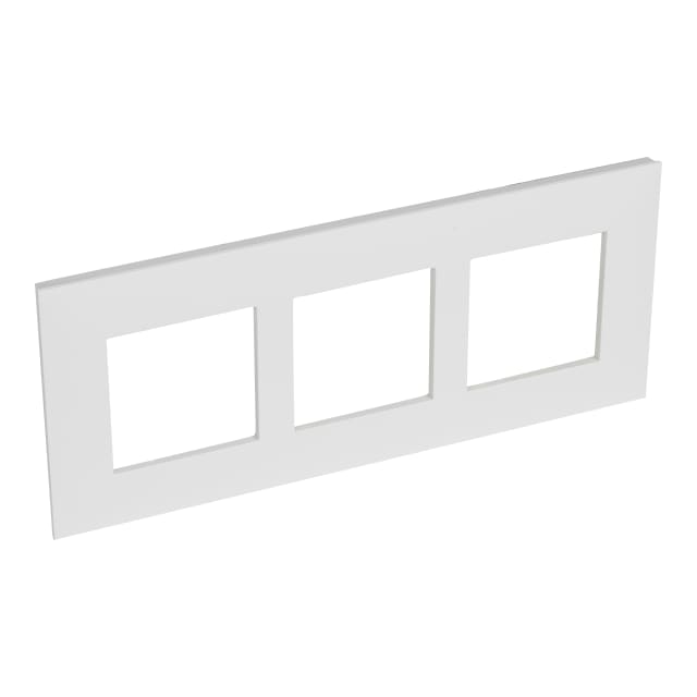 LEGRAND - Valena Next plaque 3 postes vert entraxe 57mm blanc - 741109 LEGRAND - Valena Next plaque 3 postes vert entraxe 57mm blanc - 741109