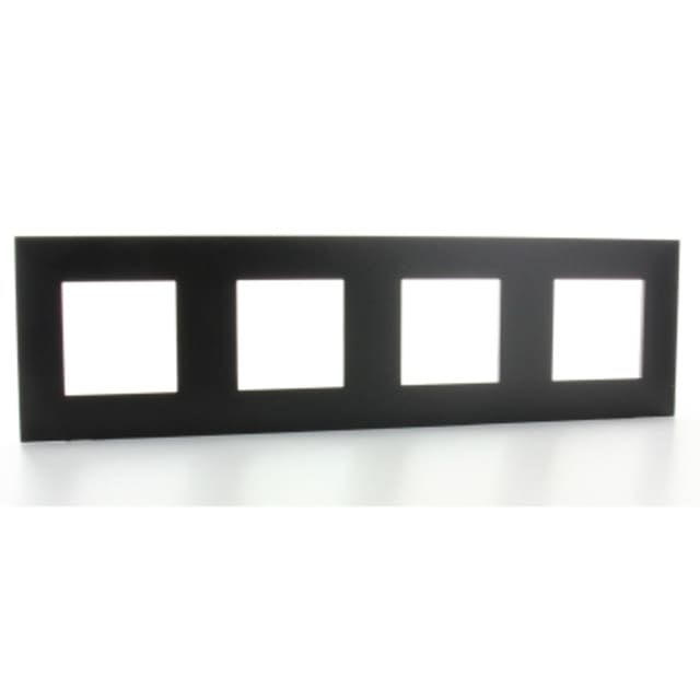 LEGRAND - Valena Next plaque 4 postes hor/vert entraxe 71mm noir - 741154 LEGRAND - Valena Next plaque 4 postes hor/vert entraxe 71mm noir - 741154