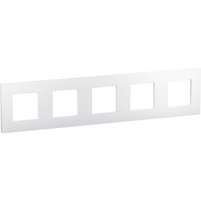 LEGRAND - Valena Next plaque 5 postes 71mm blanc brillant - 741105L LEGRAND - Valena Next plaque 5 postes 71mm blanc brillant - 741105L