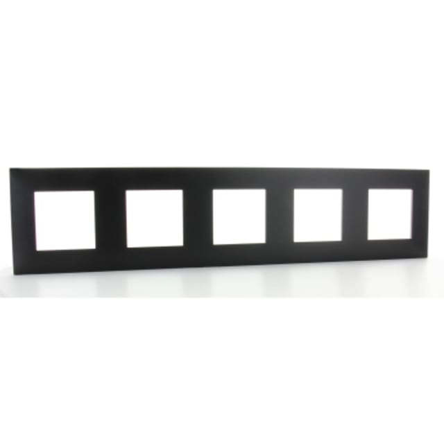 LEGRAND - Valena Next plaque 5 postes hor/vert entraxe 71mm noir - 741155 LEGRAND - Valena Next plaque 5 postes hor/vert entraxe 71mm noir - 741155