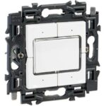 LEGRAND - Valena Next poussoir 4 boutons compacte appareil complet blanc à griffes - 741553