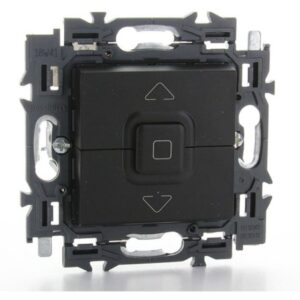 LEGRAND - Valena Next poussoir volets roulants appareil complet noir à griffes - 741757