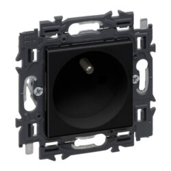 LEGRAND - Valena Next prise 2P+T 16A appareil complet noir à griffes - 741720