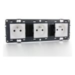 LEGRAND - Valena Next prise 3x2P+T précâblée appareil complet blanc à vis - 741523