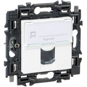 LEGRAND - Valena Next prise RJ45 UTP cat 6 appareil complet blanc à griffes - 741570