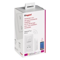 Détails visibles de Kit de démarrage connecté Valena Next avec prise pour Passerelles domotiques / bridge