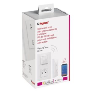 LEGRAND - Valena Next with Netatmo - Kit de démarrage avec passerelle + prise Blanc - 741900