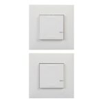 LEGRAND - Valena Next with Netatmo - Kit prêt à poser avec Inter + commande RF Blanc - 741822