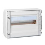 LEGRAND - XL³125 coffret app.1 rangée 18mod porte transparente - 401641