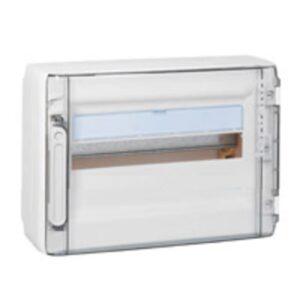 LEGRAND - XL³125 coffret app.1 rangée 18mod porte transparente - 401641