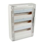 LEGRAND - XL³125 coffret app.3 rangées 54mod porte transparente - 401643