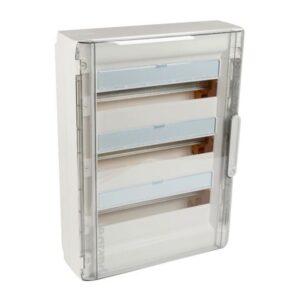 LEGRAND - XL³125 coffret app.3 rangées 54mod porte transparente - 401643