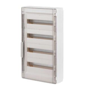 LEGRAND - XL³125 coffret app.4 rangées 72mod porte transparente IP40 - 401644