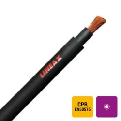 LINEAX - H07RN-F câble caoutchouc souple mono Nexans 750V Eca AD6 noir 1X185mm² - LINEAX1X185-ECA B 500