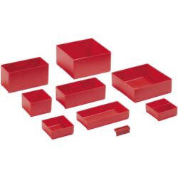 LISTA - Bacs en plastique (LxPxH) 150x150x46 mm