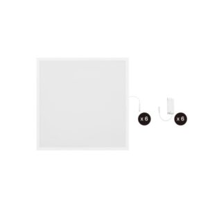LIT by Cardi - Dalle LED BORNEO 595 x 595 mm 32W 3520lm 3000...3000K UGR22