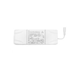 Driver LED DALI Push dim 38W pour panneau LUPAL, configuration visible