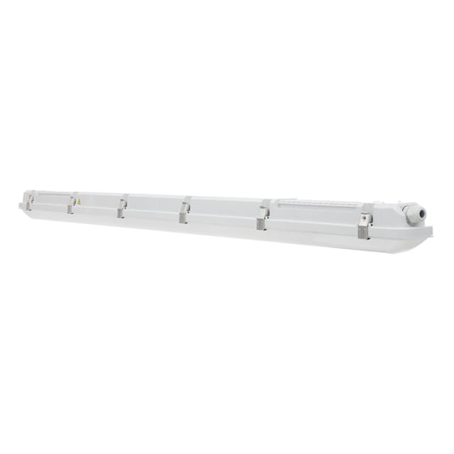 Réglette LED étanche LIT by Cardi Réglette LED étanche 1500 mm IP65 multipuissance avec diffuseur blanc
