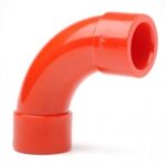 Limotec - ABS joint courbé 90° rouge - 10pieces - IC-PIP-005