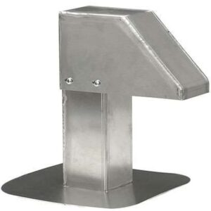Linum - Chapeau de toiture aluminium 80x80 1 sortie = LAC-794 - ALX-7102-000