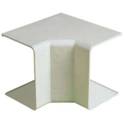 Linum - Eco 80 Coude intérieur 90° +/-RAl9002 ivoire = EC-I/80 ou ECI - ADP-3321-013