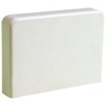 Linum - Eco-Stop 105 Embout +/- RAL9002 ivoire = ECAP/105 - ADP-3541-013