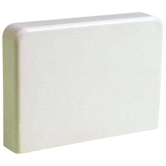 Linum - Eco-Stop 105 Embout +/- RAL9002 ivoire = ECAP/105 - ADP-3541-013 Linum - Eco-Stop 105 Embout +/- RAL9002 ivoire = ECAP/105 - ADP-3541-013