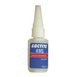 Adhésif instantané caoutchouc et plastique 495, finition Transparent, incolore