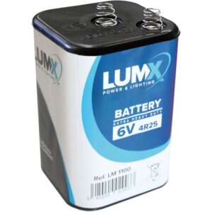 LumX - Batterie 6 V - type 4R25 K/Zn 9 Ah - LM 1100
